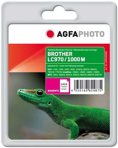 Agfa Photo APB1000MD magenta inktpatroon