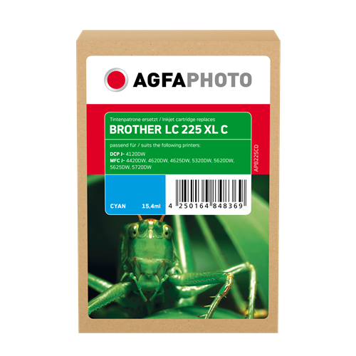 Agfa Photo APB225CD cyan inktpatroon