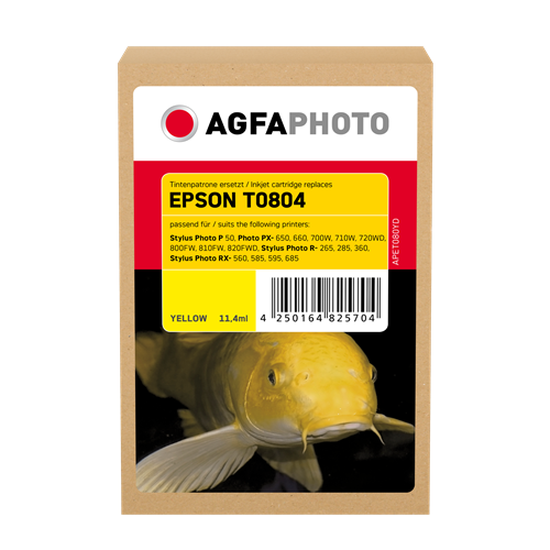 Agfa Photo APET080YD geel inktpatroon