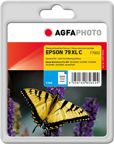 Agfa Photo APET790CD cyan inktpatroon