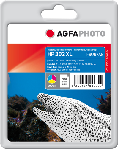 Agfa Photo APHP302XLC meer kleuren inktpatroon