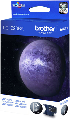 Brother LC1220BK zwart inktpatroon