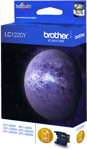 Brother LC1220Y geel inktpatroon