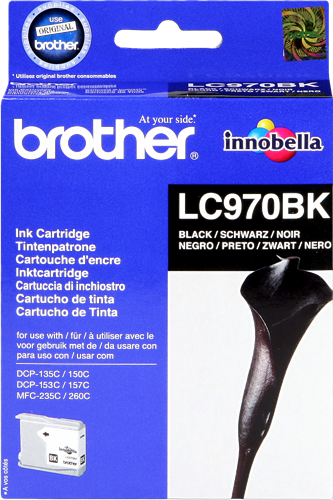 Brother LC970BK zwart inktpatroon