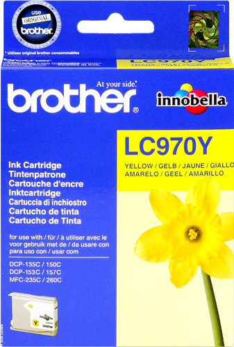 Brother LC970Y geel inktpatroon