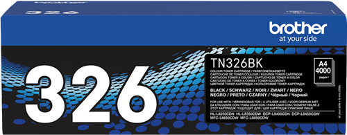 Brother TN-326BK zwart toner