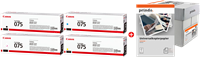 Canon 075 MCVP zwart / cyan / magenta / geel / Wit value pack