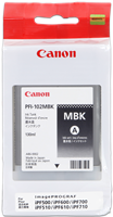 Canon PFI-102mbk Matzwart inktpatroon