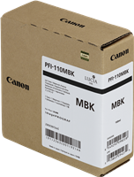Canon PFI-110mbk Matzwart inktpatroon