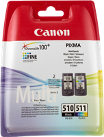 Canon PG-510+CL-511 Multipack zwart / meer kleuren