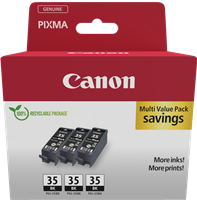Canon PGI-35BK 3er Multipack zwart