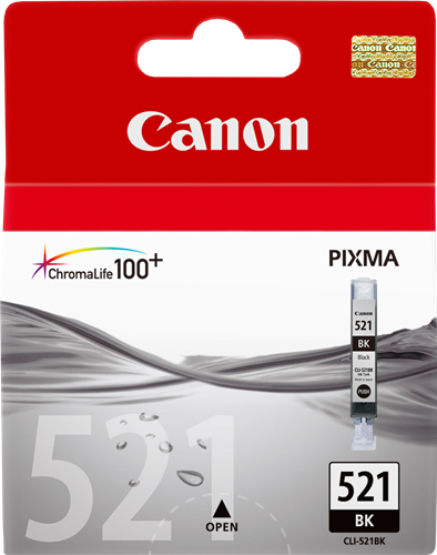 Canon CLI-521bk zwart inktpatroon
