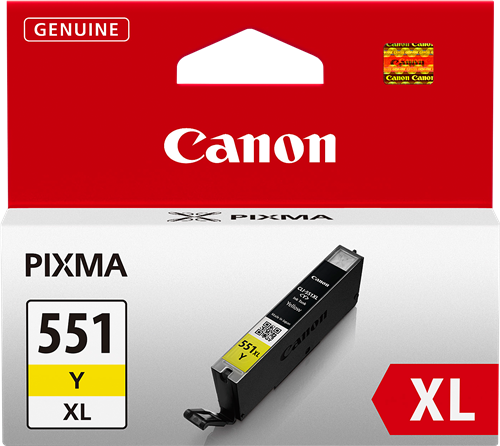 Canon CLI-551Y XL geel inktpatroon