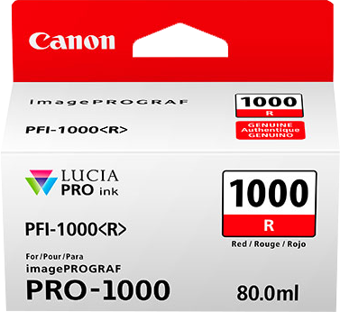 Canon PFI-1000r Rood inktpatroon