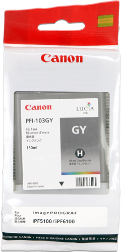 Canon PFI-103gy Grijs inktpatroon