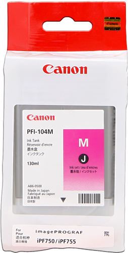 Canon PFI-104m magenta inktpatroon