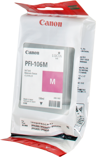 Canon PFI-106m magenta inktpatroon