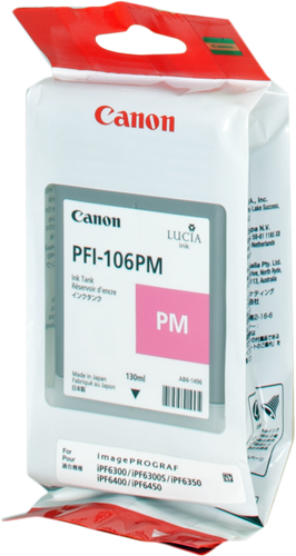 Canon PFI-106pm magentafoto inktpatroon