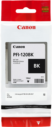 Canon PFI-120bk zwart inktpatroon
