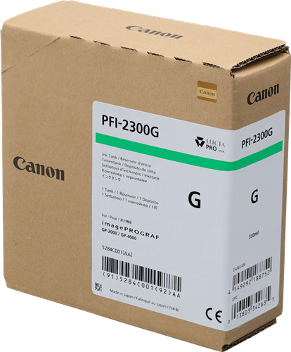 Canon PFI-2300g Groen inktpatroon
