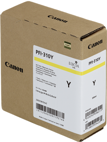 Canon PFI-310y geel inktpatroon