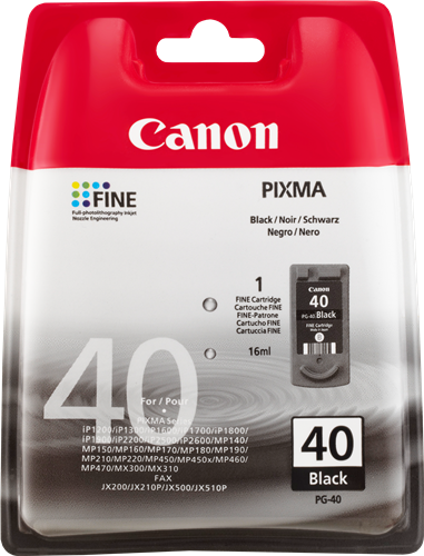 Canon PG-40 zwart inktpatroon