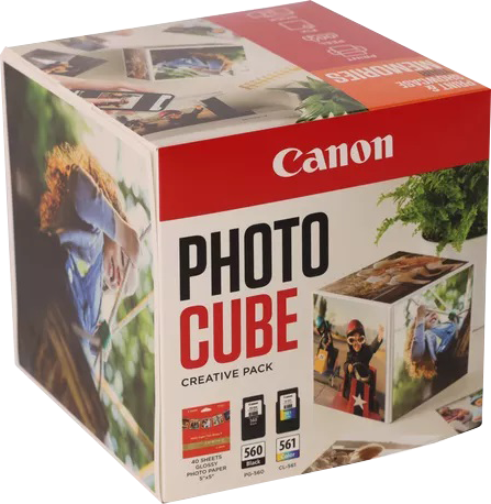 Canon PG-560+CL-561 Photo Cube Creative Pack zwart / meer kleuren value pack