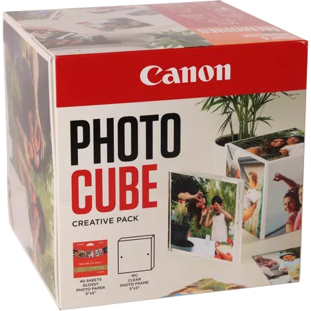 Canon PIXMA TS8352 PP-201 5x5 Photo Cube Creative Pack