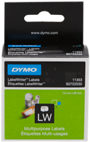 DYMO 11353 Universele etiketten 25x13mm Wit