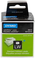 DYMO 99010 Adresetiketten 89x28mm Wit