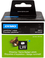 DYMO 99014 Verzendetiketten 101x54mm Wit