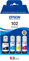 Epson 102 Multipack zwart / cyan / magenta / geel