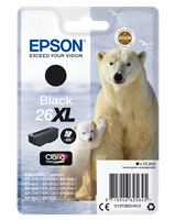 Epson 26 XL zwart inktpatroon