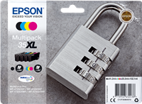 Epson 35XL Multipack zwart / cyan / magenta / geel