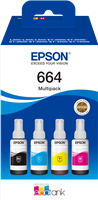 Epson 664 Multipack zwart / cyan / magenta / geel