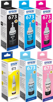 Epson 673 Multipack zwart / cyan / magenta / geel / Cyaan (helder) / Magenta (licht)