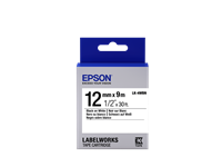 Epson LK-4WBN tape Zwart op wit