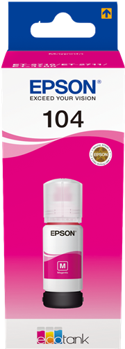 Epson 104 magenta inktpatroon