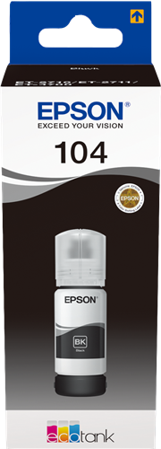 Epson 104 zwart inktpatroon