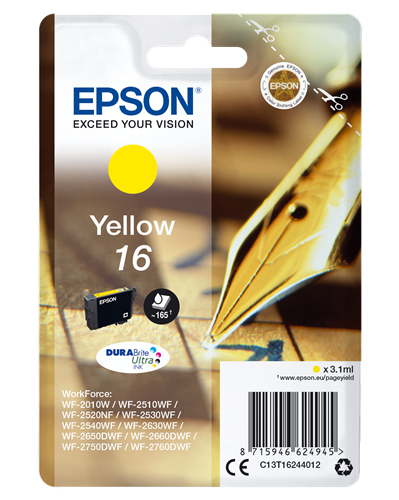 Epson 16 geel inktpatroon