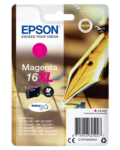 Epson 16 XL magenta inktpatroon