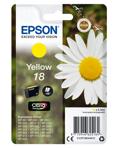 Epson 18 geel inktpatroon
