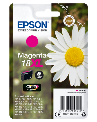 Epson 18 XL magenta inktpatroon
