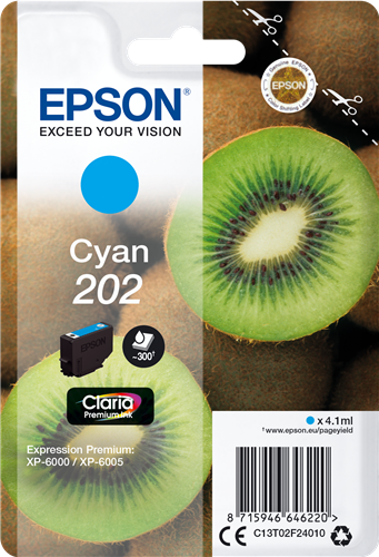 Epson 202 cyan inktpatroon