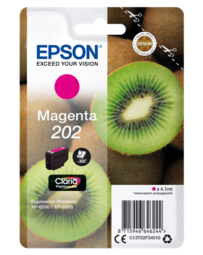 Epson 202 magenta inktpatroon
