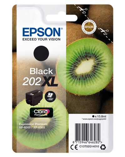 Epson 202XL zwart inktpatroon