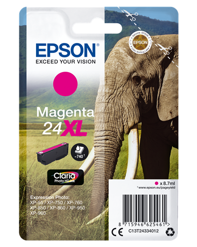 Epson 24 XL magenta inktpatroon