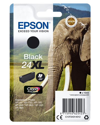 Epson 24 XL zwart inktpatroon