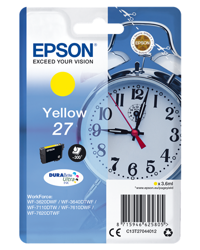 Epson 27 geel inktpatroon