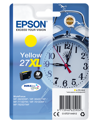 Epson 27 XL geel inktpatroon